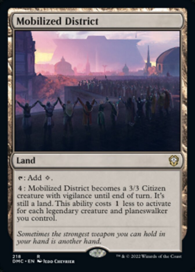 Mobilized District [Dominaria United Commander] | Jack's On Queen