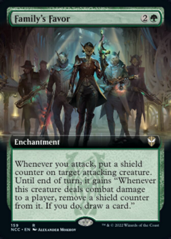 Family's Favor (Extended Art) [Streets of New Capenna Commander] | Jack's On Queen