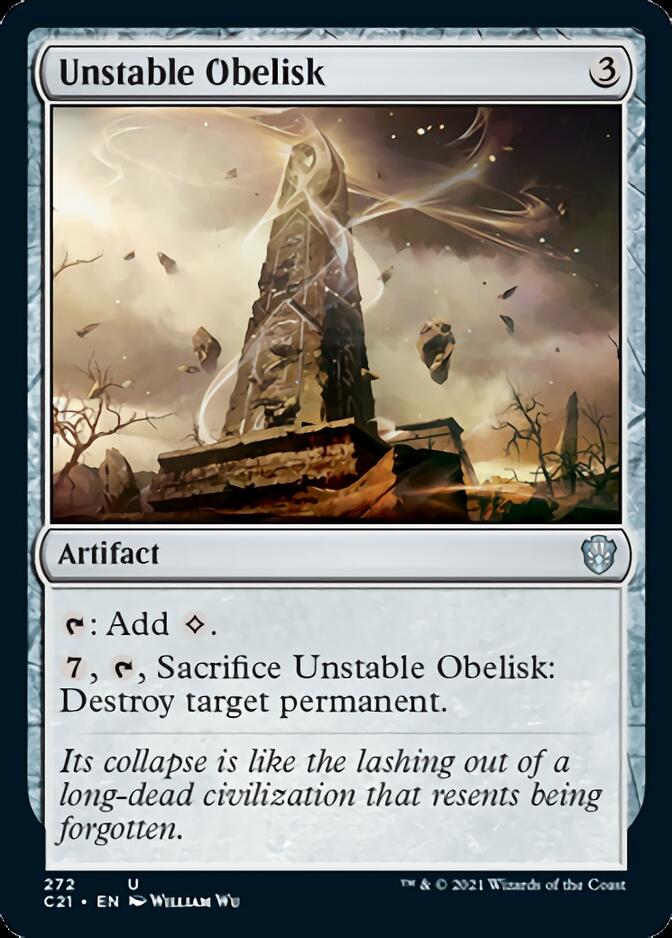 Unstable Obelisk [Commander 2021] | Jack's On Queen