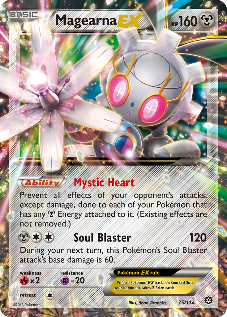 Magearna EX (75/114) [XY: Steam Siege] | Jack's On Queen