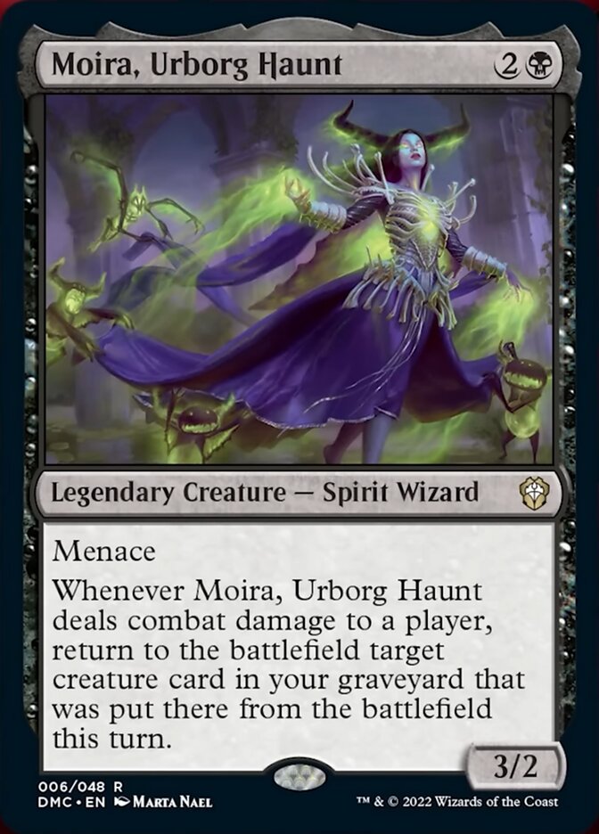 Moira, Urborg Haunt [Dominaria United Commander] | Jack's On Queen