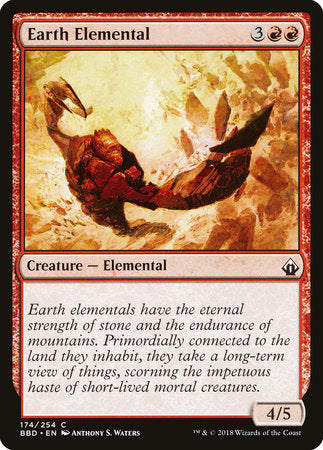 Earth Elemental [Battlebond] | Jack's On Queen