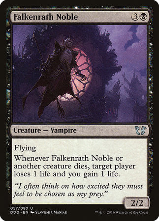 Falkenrath Noble [Duel Decks: Blessed vs. Cursed] | Jack's On Queen
