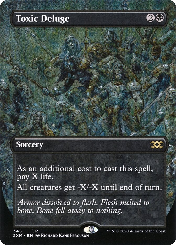 Toxic Deluge (Borderless) [Double Masters] | Jack's On Queen