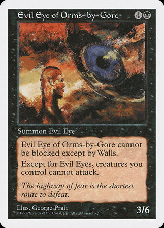Evil Eye of Orms-by-Gore [Fifth Edition] | Jack's On Queen