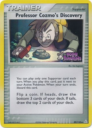 Professor Cozmo's Discovery (89/110) (Stamped) [EX: Holon Phantoms] | Jack's On Queen