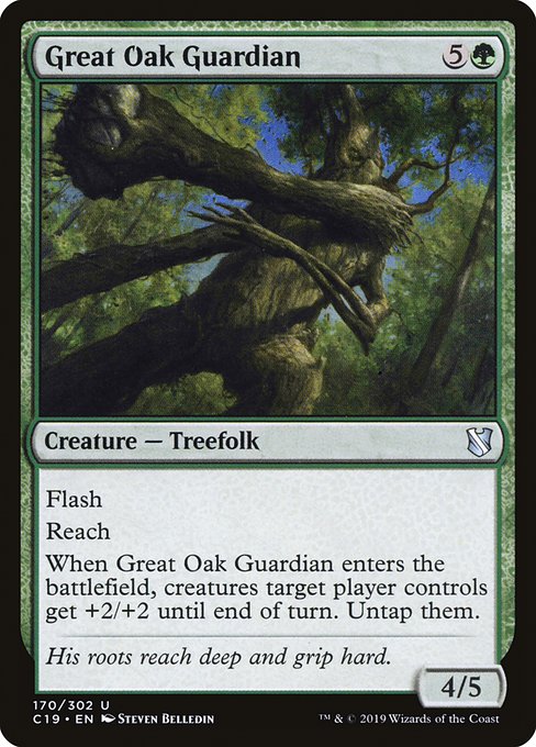 Great Oak Guardian [Commander 2019] | Jack's On Queen