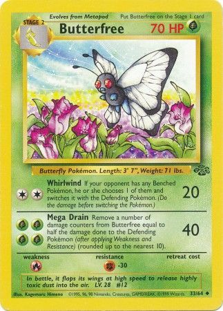 Butterfree (33/64) [Jungle Unlimited] | Jack's On Queen