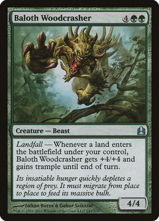 Baloth Woodcrasher [Commander 2011] | Jack's On Queen