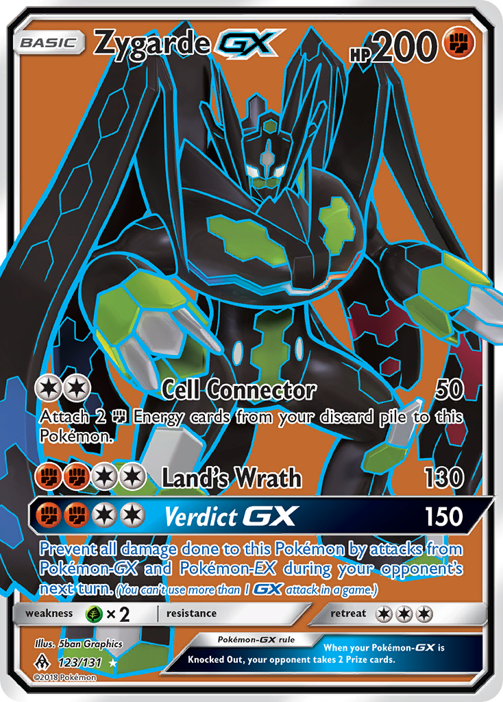 Zygarde GX (123/131) [Sun & Moon: Forbidden Light] | Jack's On Queen