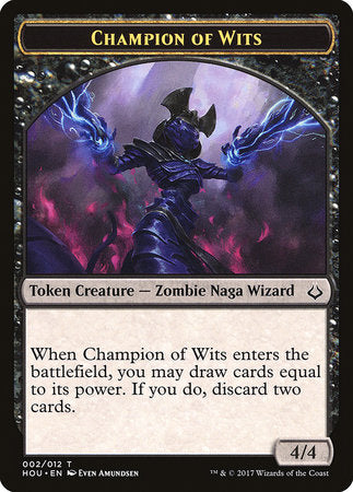 Champion of Wits Token [Hour of Devastation Tokens] | Jack's On Queen