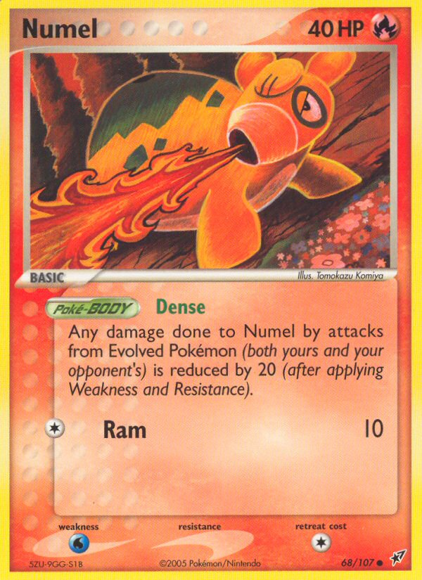 Numel (68/107) [EX: Deoxys] | Jack's On Queen