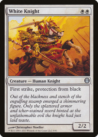 White Knight [Duel Decks: Knights vs. Dragons] | Jack's On Queen