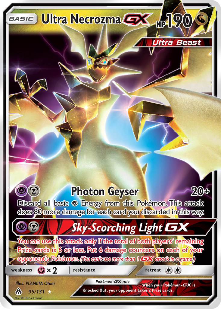 Ultra Necrozma GX (95/131) [Sun & Moon: Forbidden Light] | Jack's On Queen