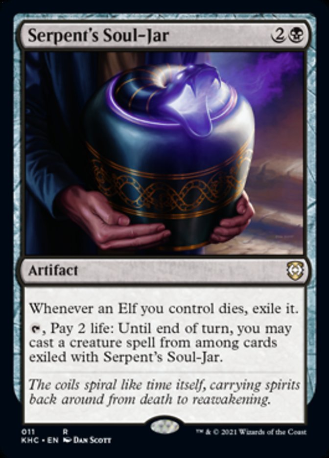 Serpent's Soul-Jar [Kaldheim Commander] | Jack's On Queen