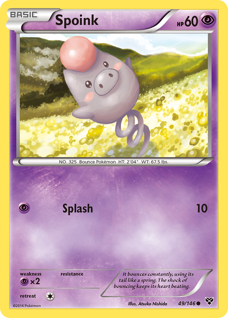 Spoink (49/146) [XY: Base Set] | Jack's On Queen