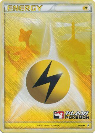 Lightning Energy (91/95) (Play Pokemon Promo) [HeartGold & SoulSilver: Call of Legends] | Jack's On Queen