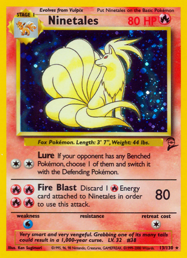 Ninetales (13/130) [Base Set 2] | Jack's On Queen