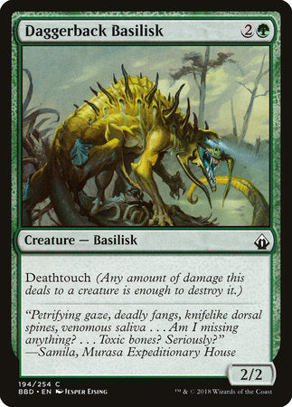 Daggerback Basilisk [Battlebond] | Jack's On Queen