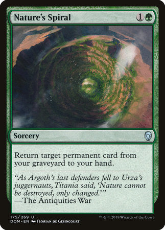 Nature's Spiral [Dominaria] | Jack's On Queen