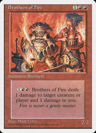 Brothers of Fire [Fourth Edition] | Jack's On Queen