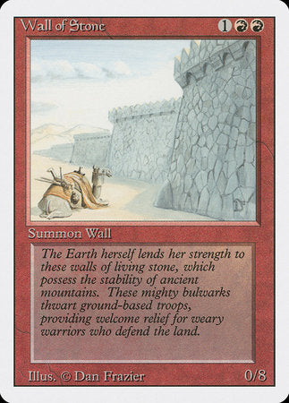 Wall of Stone [Revised Edition] | Jack's On Queen