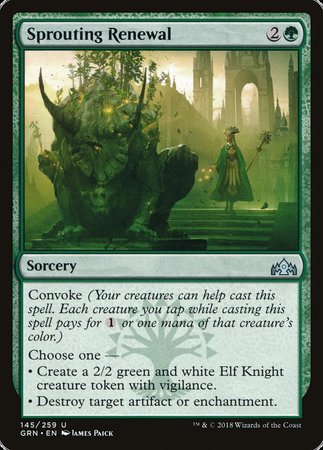Sprouting Renewal [Guilds of Ravnica] | Jack's On Queen