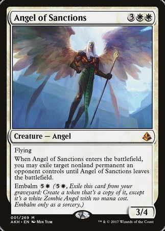 Angel of Sanctions [Amonkhet] | Jack's On Queen