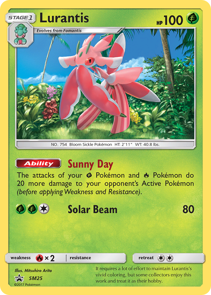 Lurantis (SM25) [Sun & Moon: Black Star Promos] | Jack's On Queen