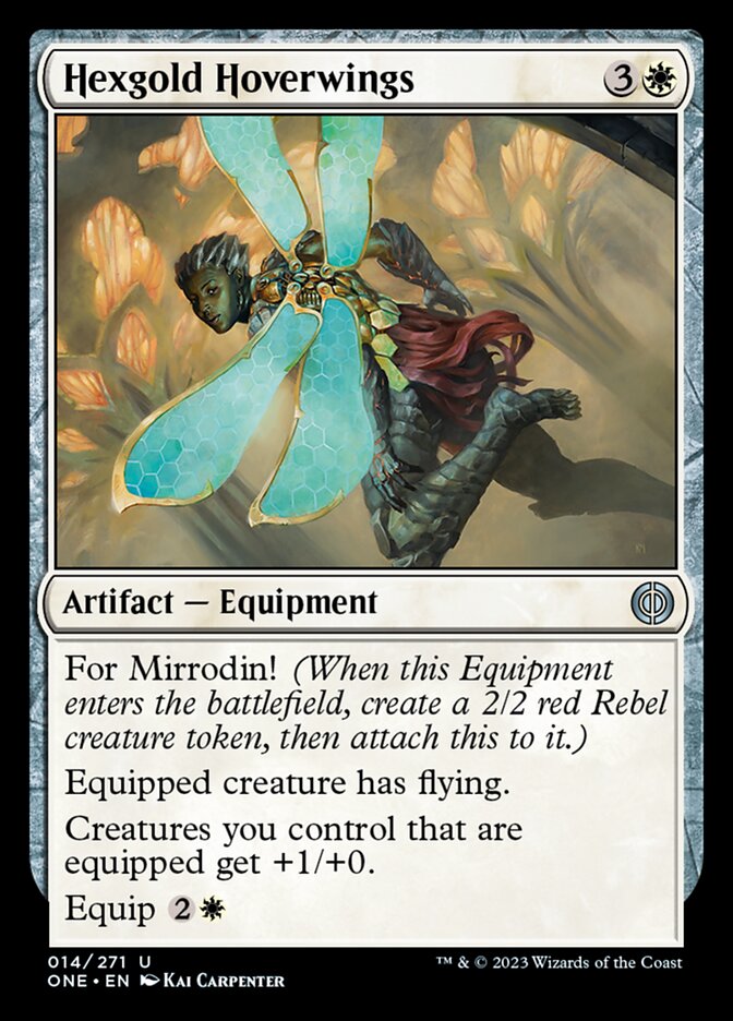 Hexgold Hoverwings [Phyrexia: All Will Be One] | Jack's On Queen