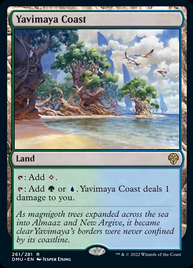 Yavimaya Coast [Dominaria United] | Jack's On Queen