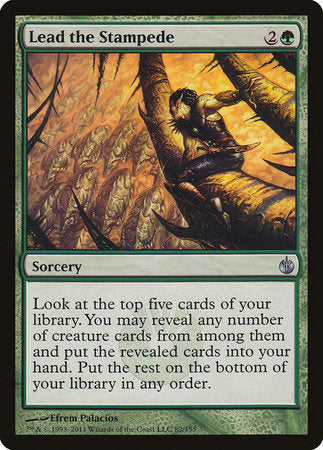 Lead the Stampede [Mirrodin Besieged] | Jack's On Queen