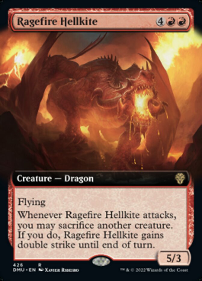 Ragefire Hellkite (Extended Art) [Dominaria United] | Jack's On Queen