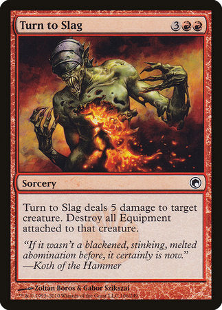 Turn to Slag [Scars of Mirrodin] | Jack's On Queen