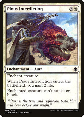 Pious Interdiction [Ixalan] | Jack's On Queen