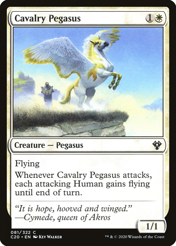 Cavalry Pegasus [Commander 2020] | Jack's On Queen