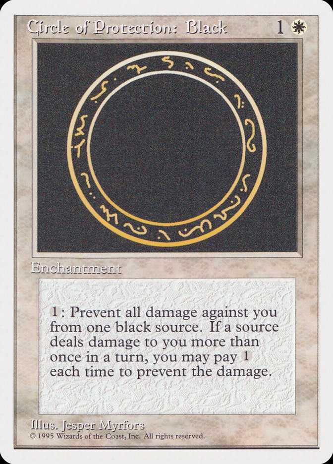 Circle of Protection: Black [Rivals Quick Start Set] | Jack's On Queen