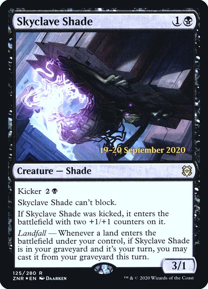 Skyclave Shade  [Zendikar Rising Prerelease Promos] | Jack's On Queen