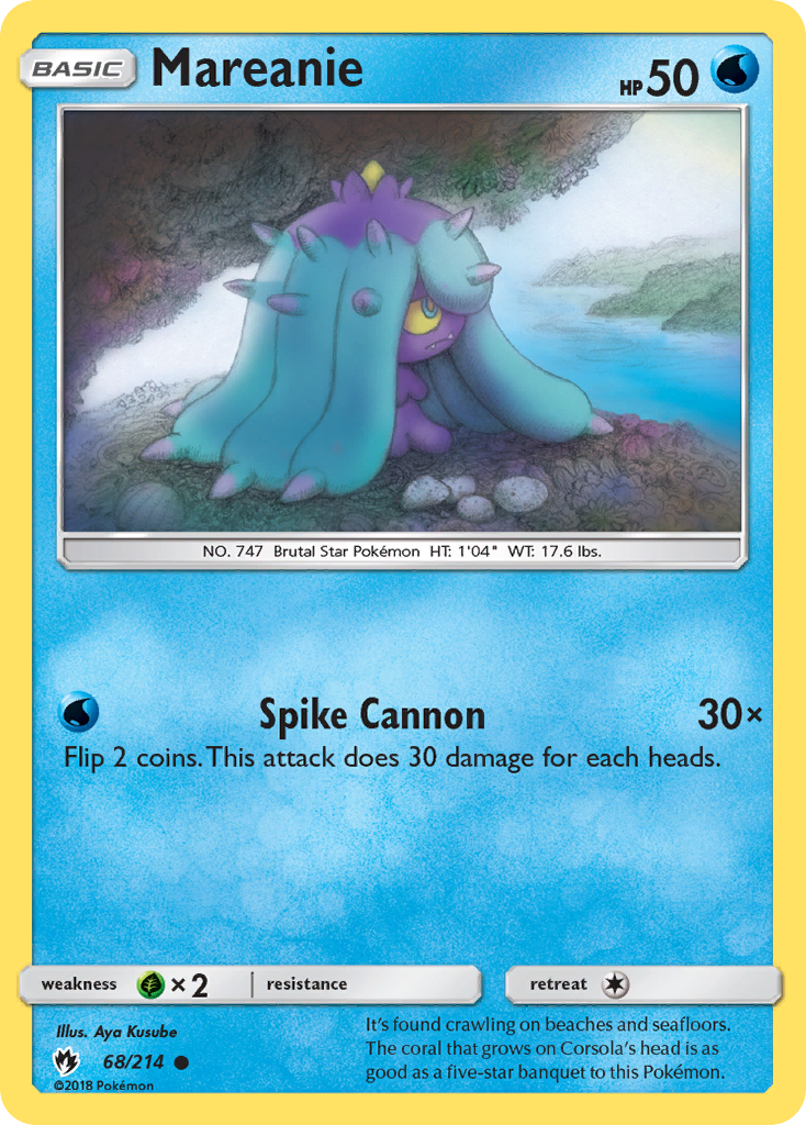 Mareanie (68/214) [Sun & Moon: Lost Thunder] | Jack's On Queen