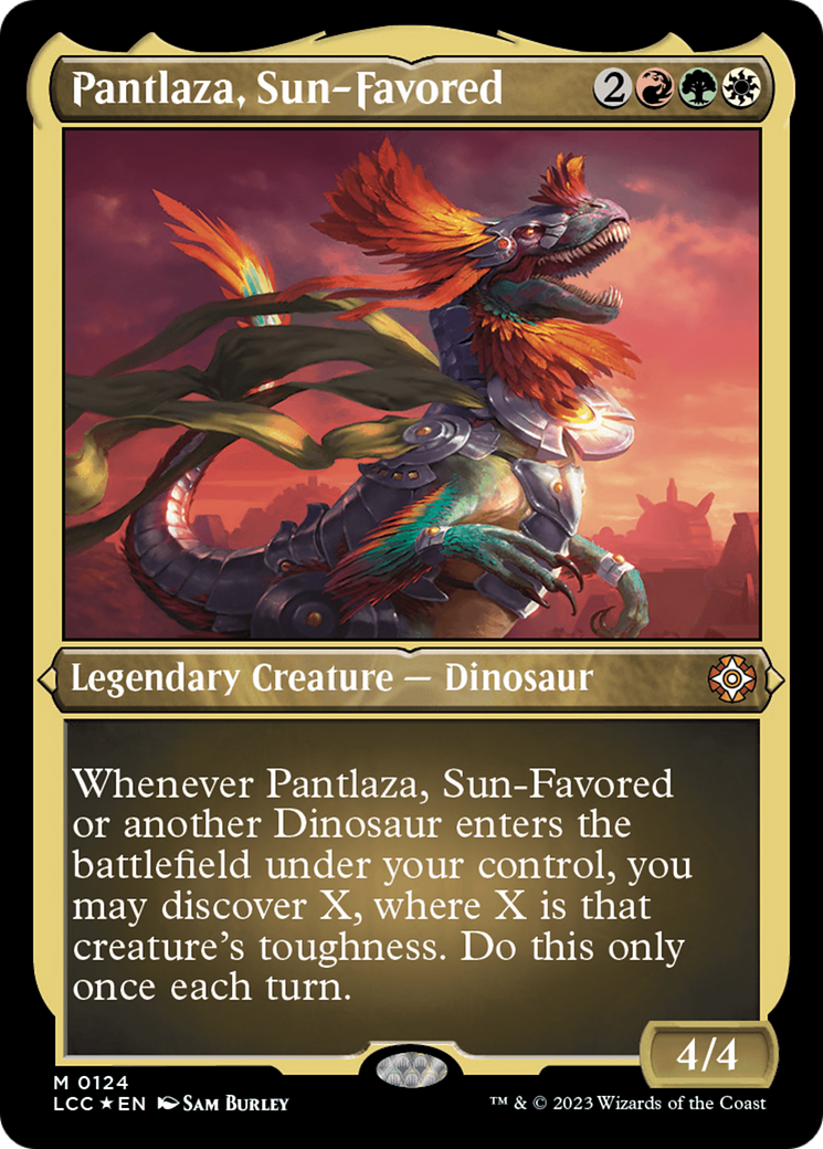 Pantlaza, Sun-Favored (Display Commander) [The Lost Caverns of Ixalan Commander] | Jack's On Queen