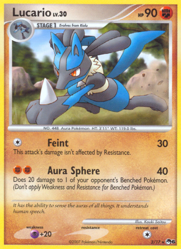 Lucario (2/17) [POP Series 6] | Jack's On Queen