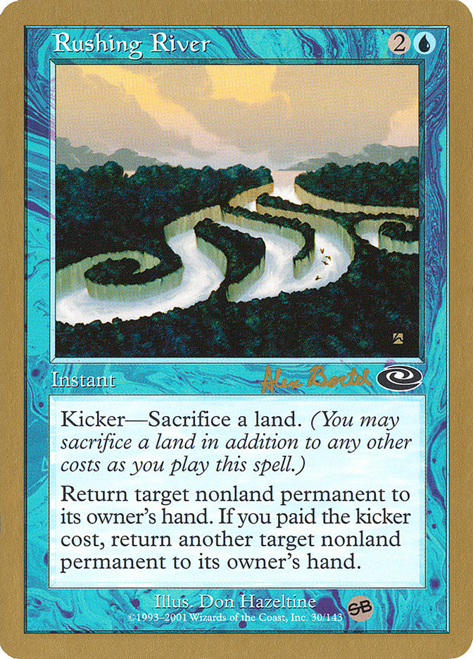 Rushing River (Alex Borteh) (SB) [World Championship Decks 2001] | Jack's On Queen