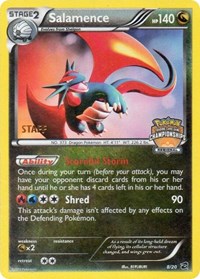 Salamence (8/20) (Regional Championship Promo Staff) [Black & White: Dragon Vault] | Jack's On Queen