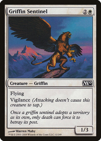 Griffin Sentinel [Magic 2010] | Jack's On Queen