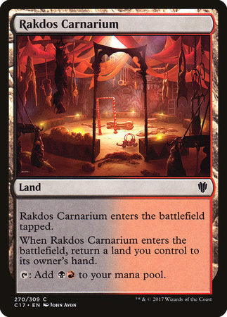 Rakdos Carnarium [Commander 2017] | Jack's On Queen