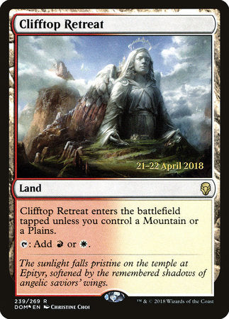 Clifftop Retreat [Dominaria Promos] | Jack's On Queen