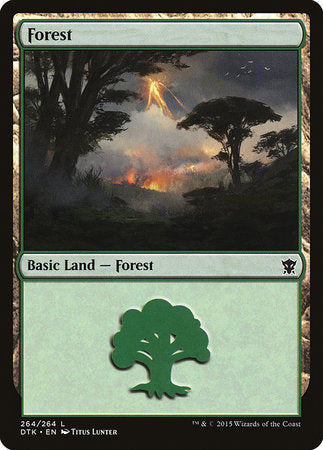 Forest (264) [Dragons of Tarkir] | Jack's On Queen