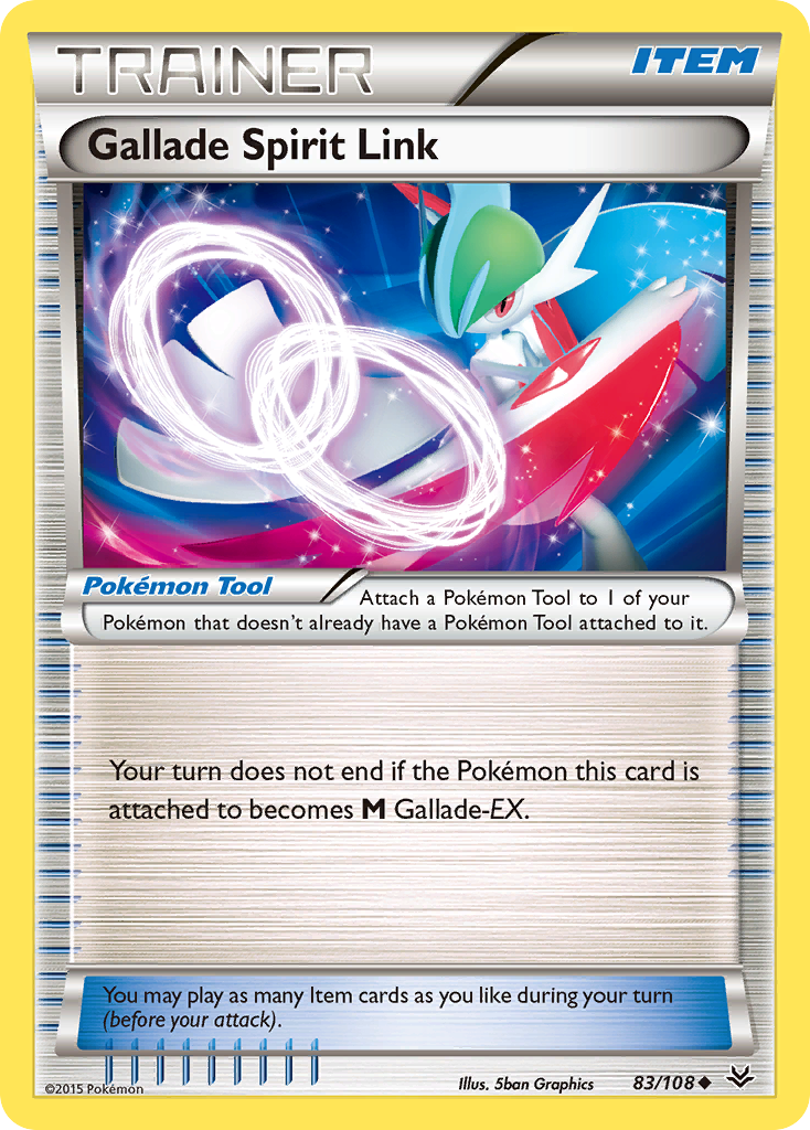Gallade Spirit Link (83/108) [XY: Roaring Skies] | Jack's On Queen