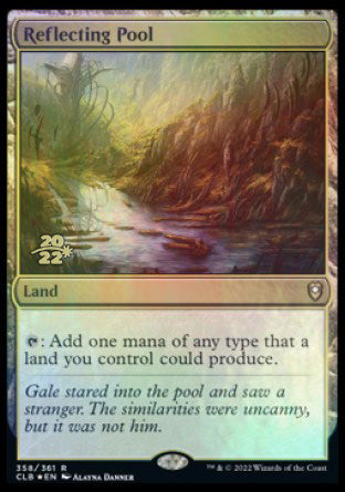 Reflecting Pool [Commander Legends: Battle for Baldur's Gate Prerelease Promos] | Jack's On Queen