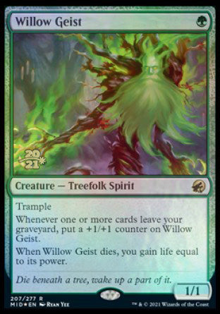 Willow Geist [Innistrad: Midnight Hunt Prerelease Promos] | Jack's On Queen